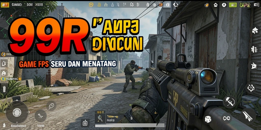 Tampilan gameplay seru dan menegangkan di 99RP.