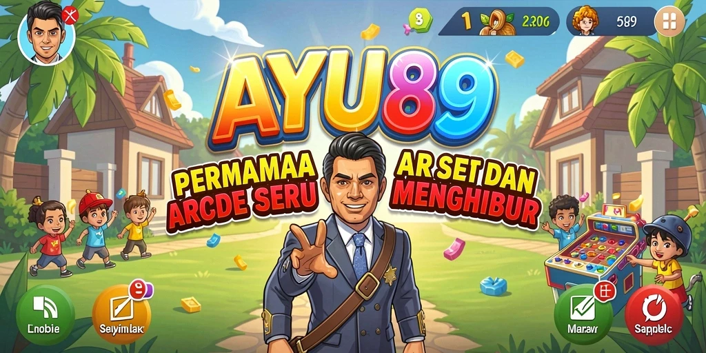 Tangkapan layar AYU89 menampilkan aksi gameplay yang dinamis dan penuh warna.
