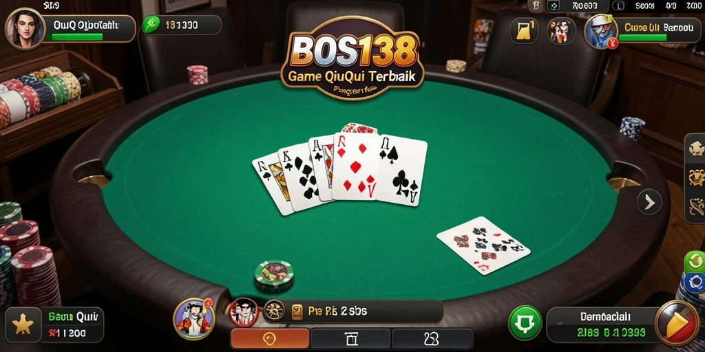 Menampilkan gameplay seru dan interaksi sosial QiuQiu.