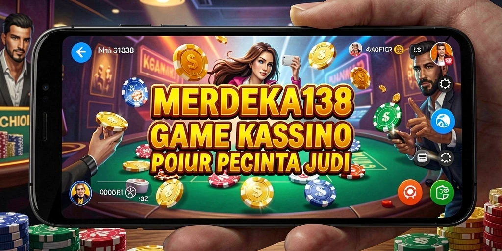 Tampilan seru gameplay MERDEKA138 dengan fitur Kasino yang menarik.