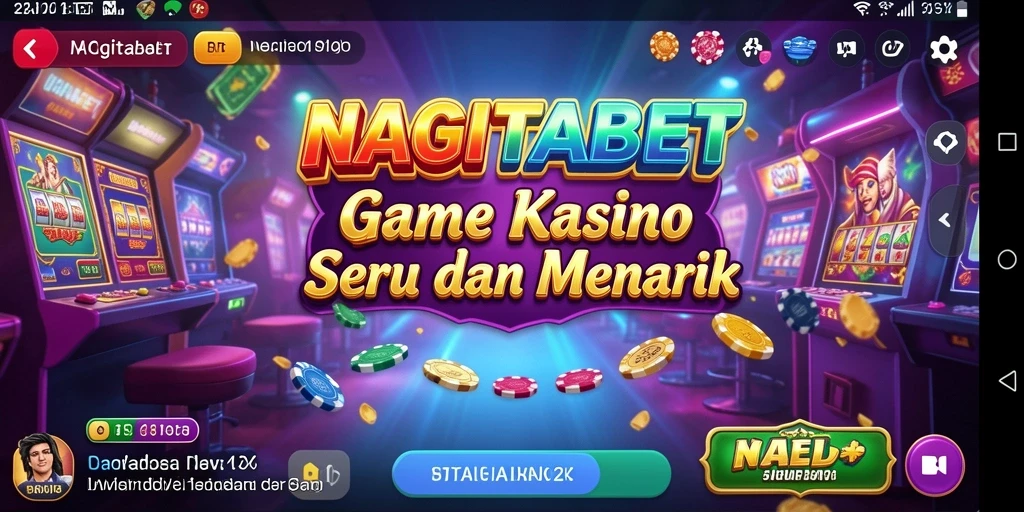 Tampilan gameplay NAGITABET yang menakjubkan dan mengasyikkan.