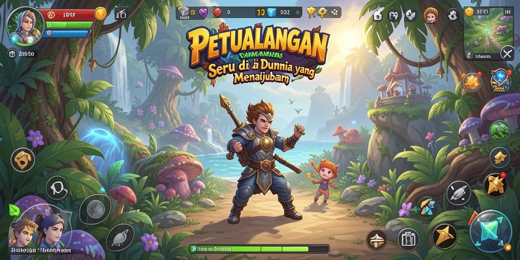 Tampilan gameplay PP7 yang menakjubkan dalam petualangan seru.