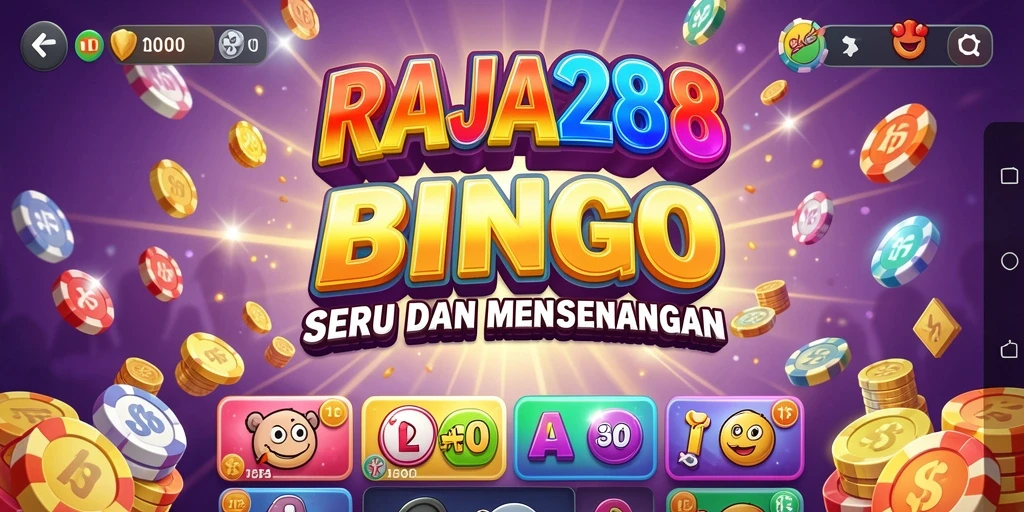 Screenshot gameplay RAJA288 yang menunjukkan keseruan bermain Bingo.