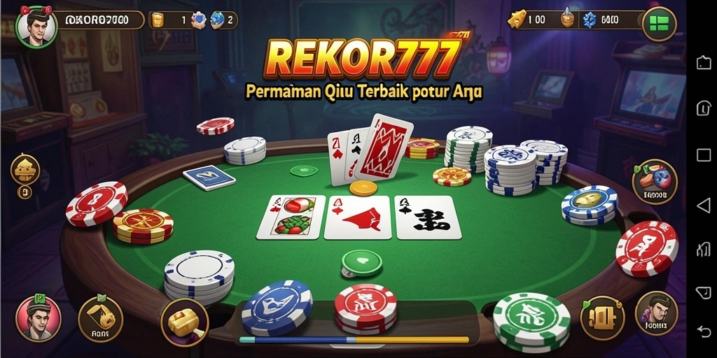 Gameplay QiuQiu yang seru di REKOR777.
