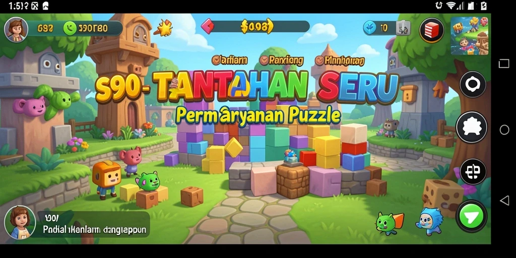 Gameplay S80 yang menantang dan seru dalam permainan Puzzle.