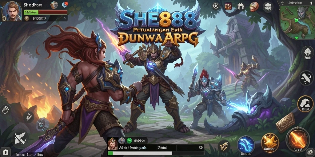 Tampilan gameplay aksi seru dalam SHE888 yang memikat.