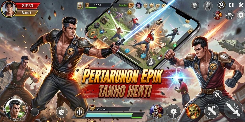 Tampilan gameplay SIP33 yang seru dan penuh aksi.