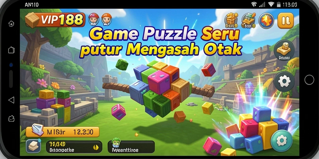 Screenshot gameplay VIP188 menampilkan tantangan puzzle yang menarik.