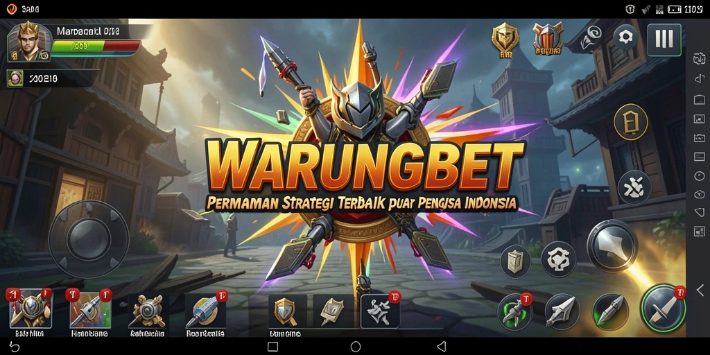 Tampilan gameplay menarik dari WARUNGBET dalam suasana strategi.