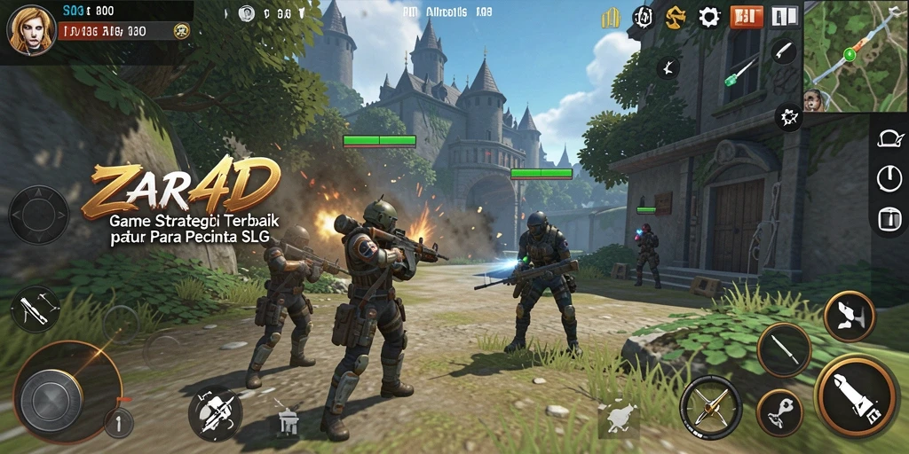Tangkapan layar gameplay ZARA4D menampilkan strategi yang seru dan interaksi pemain.